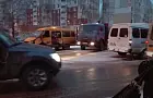 В Уфе столкнулись три маршрутки