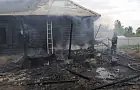 В Башкирии сгорел дом многодетной семьи с пятью детьми
