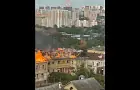 На улице Октябрьской революции в Уфе загорелся особняк
