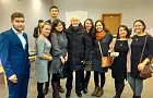 В Москве Рустэм Хамитов сфотографировался со студентами из Башкирии
