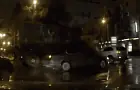 Видео: В Уфе КамАЗ протаранил внедорожник