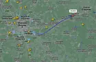 Ещё один спецборт вылетел из Москвы в сторону Уфы