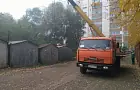 В Уфе продолжают сносить бесхозные гаражи