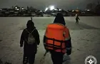 В Уфе группу детей пришлось выводить с тонкого льда