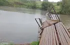 Деревянный мост между двумя селами в Башкирии обрушился от ветхости