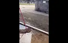 В Уфе прорыв трубы в РКБ им. Куватова заметили только после жалобы на странице Хабирова