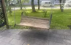 Вандалы поорудовали возле изуродованного мозаичного фонтана в Уфе