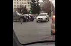 В Уфе на проезжей части подрались водители