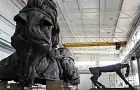 С чугунного Салавата Юлаева начали снимать формы для воссоздания бронзовой копии