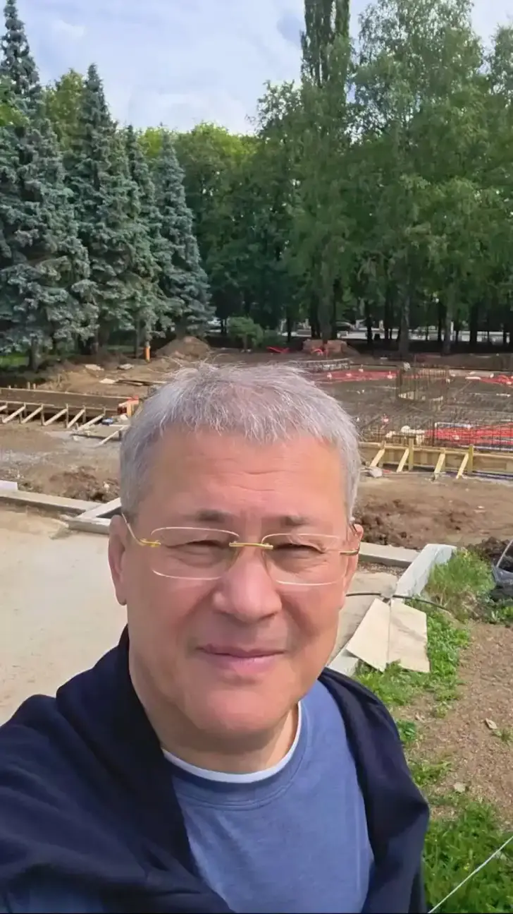 Хабиров показал, как идет ремонт в парке Ленина – открытие в октябре 