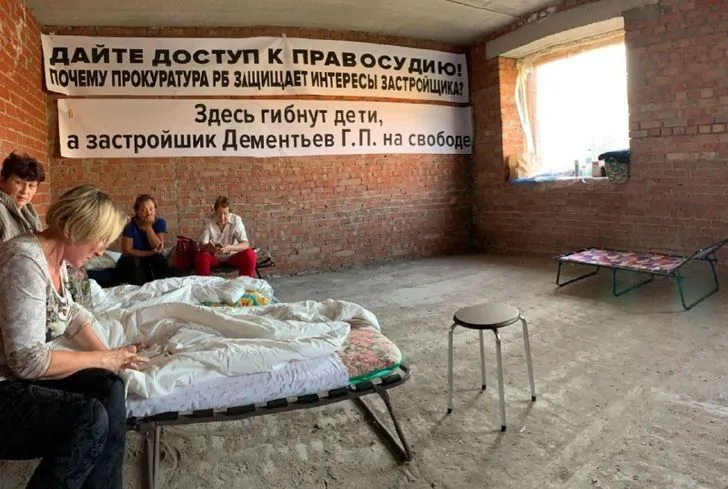 Из «дома смерти» в Уфе была госпитализирована еще одна участница голодовки