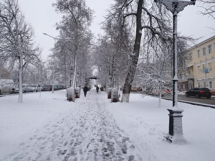 Уфа Зимой Фото
