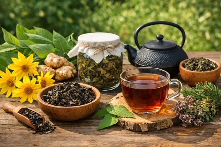 Куда вкуснее и полезнее, чем иван-чай: неожиданная огородная трава для ферментации