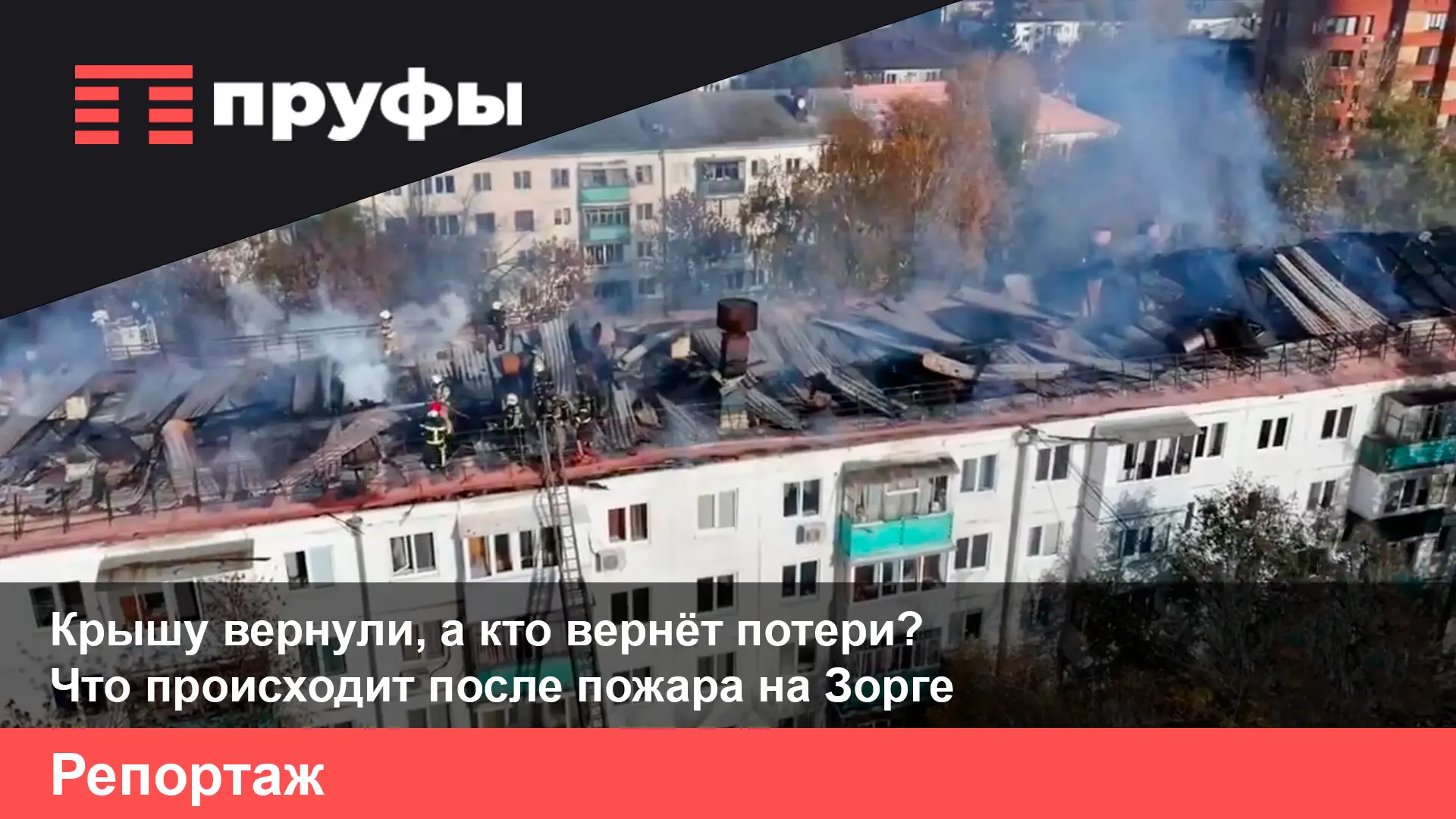 Крышу вернули, а кто вернёт потери? Что происходит после пожара на Зорге, 16