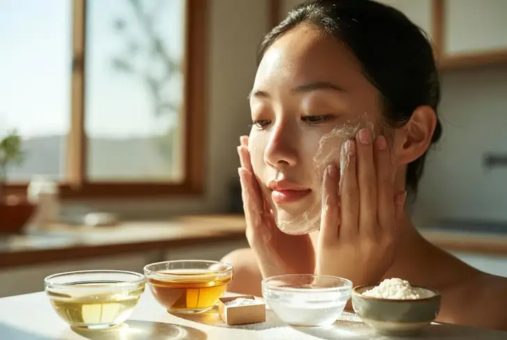 Простая японская методика умывания: сода и масло вместо дорогой косметики